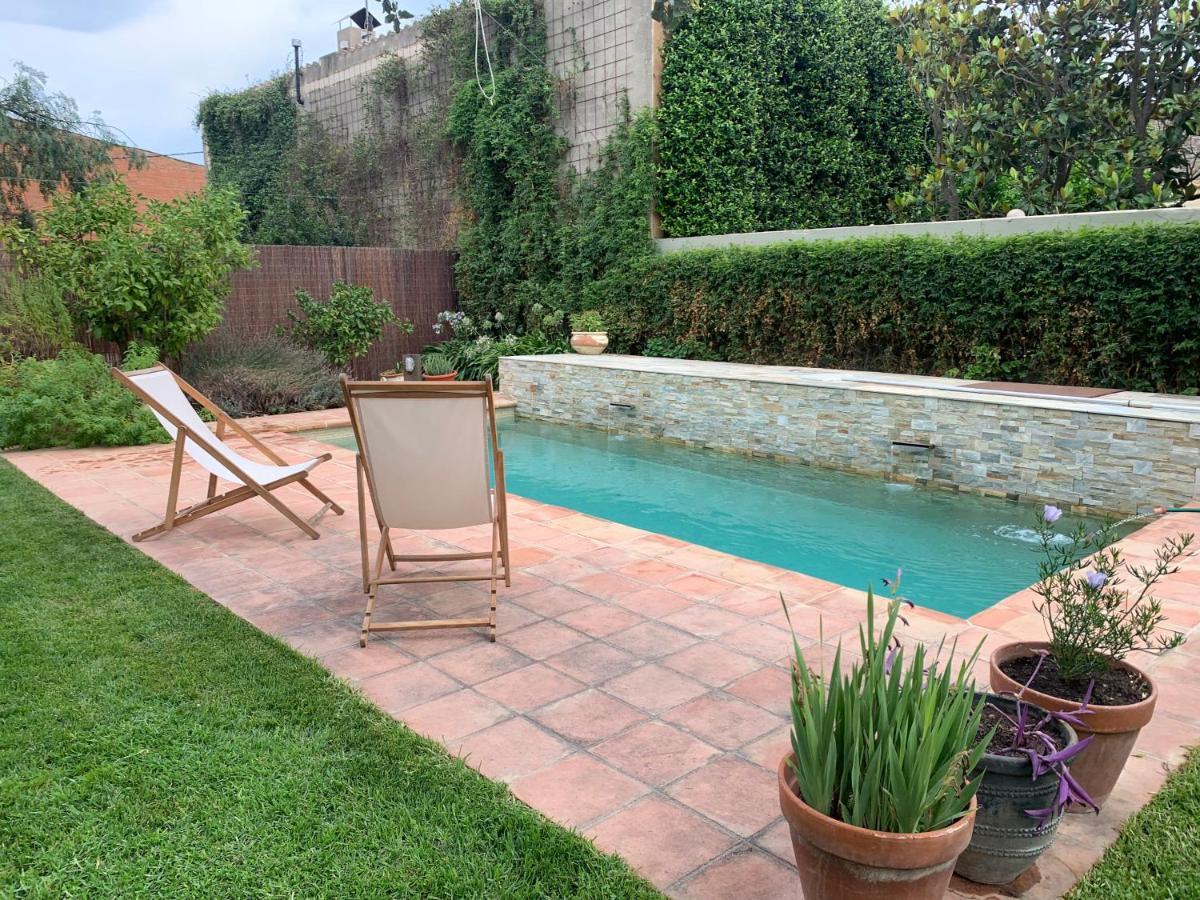 Can Rucall Piscina Compartida Vilamacolum Exterior photo